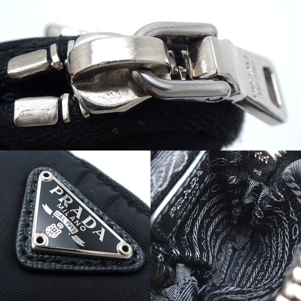 PRADA Prada Re-Edition 2005 Re-Nylon 1BH204 2Way Bag Nylon x Leather NERO Bla... - Picture 9 of 10
